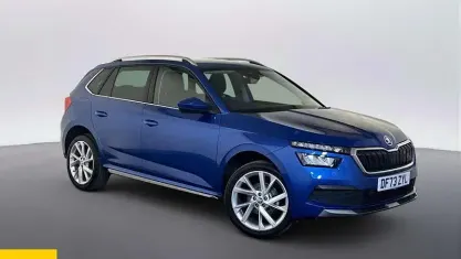 Used Skoda Kamiq SE L Executive 150 HP (110 kW) 2023 Blue SUV