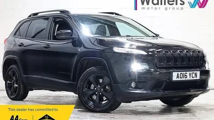 Black Used 2016 Jeep Cherokee Night Eagle SUV | £11,500 (Fair price)