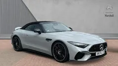 Manufaktur alpine grey solid Used 2024 Mercedes AMG SL63 S E Performance Cabriolet | £149,995