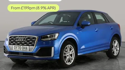 Used Audi Q2 S-Line 150 HP (110 kW) 2020 Blue SUV
