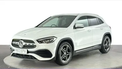 Used Mercedes GLA200 AMG Line Premium 163 HP (119 kW) 2022 White SUV