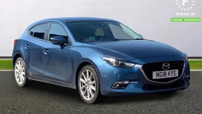 Used Mazda 3 Inclusive 120 HP (88 kW) 2018 Blue Hatchback
