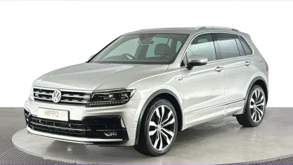 Used VW Tiguan R-line 150 HP (110 kW) 2020 Silver SUV