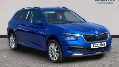 Used Skoda 110 R SE Drive 110 HP (80 kW) 2023 Blue Hatchback