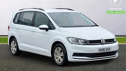 White Used 2019 VW Touran S MPV | £14,299 (Fair price)