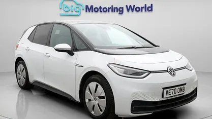 Used VW ID.3 Pro Performance 150 kW (204 HP) 2020 White Hatchback