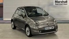 Grey Used 2019 Fiat 500 Lounge Hatchback | £8,660 (Fair price)