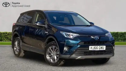 Used Toyota RAV4 Hybrid Business Edition 197 HP (144 kW) 2016 Blue SUV