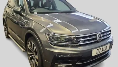 Used VW Tiguan R-line 230 HP (169 kW) 2019 Grey SUV