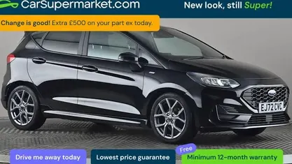 Used Ford Fiesta ST-Line 101 HP (74 kW) 2022 Black Hatchback