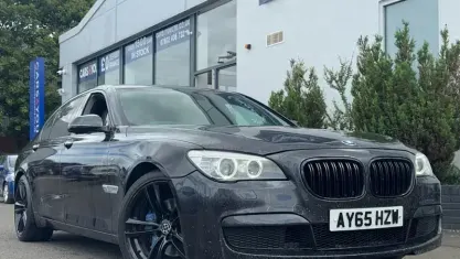 Used BMW 730L M Sport 258 HP (189 kW) 2015 Grey Sedan