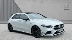 White Used 2022 Mercedes A35 AMG Premium Plus Hatchback | £33,923 (Fair price)