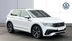 White Used 2023 VW Tiguan R-line SUV | £27,937 (Fair price)