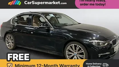 Used BMW 320 Luxury Line 190 HP (139 kW) 2017 Black Sedan
