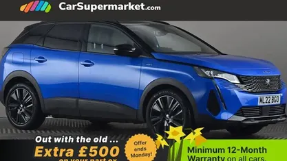 Used Peugeot 3008 Premium 300 HP (220 kW) 2022 Blue SUV