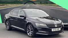 Black Used 2021 Skoda Superb SportlinePlus Hatchback | £20,580 (Good price)