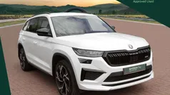 White Used 2021 Skoda Kodiaq vRS SUV | £30,950 (Fair price)