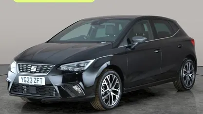 Used Seat Ibiza XCELLENCE 110 HP (80 kW) 2023 Black Hatchback
