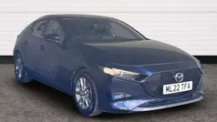 Blue Used 2022 Mazda 3 Hatchback | £14,450 (Good price)