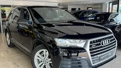 Black Used 2018 Audi Q7 S-Line SUV | £26,100 (Fair price)