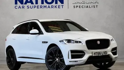 Used Jaguar F-Pace R-Sport 180 HP (132 kW) 2016 White SUV