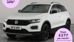 White Used 2021 VW T-Roc Black Edition SUV | £19,499 (Fair price)