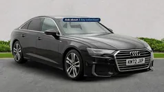 Black Used 2022 Audi A6 S-Line Sedan | £25,951 (Fair price)