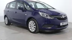 Blue Used 2017 Vauxhall Zafira Tourer Design Edition MPV | £9,500 (Fair price)
