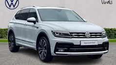 White Used 2020 VW Tiguan Allspace R-line SUV | £29,641 (Fair price)