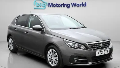Used Peugeot 308 Allure 131 HP (96 kW) 2021 Grey Hatchback
