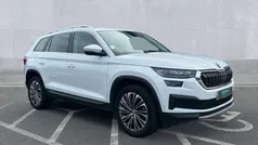 Moon white metallic Used 2024 Skoda Kodiaq SE L Executive SUV | £28,650 (Fair price)