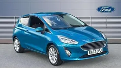 Blue Used 2017 Ford Fiesta Titanium Hatchback | £8,500 (Fair price)