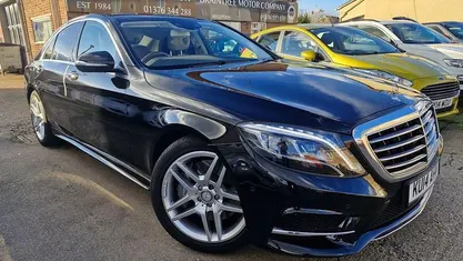 Used Mercedes S350 AMG line 258 HP (189 kW) 2014 Black Sedan