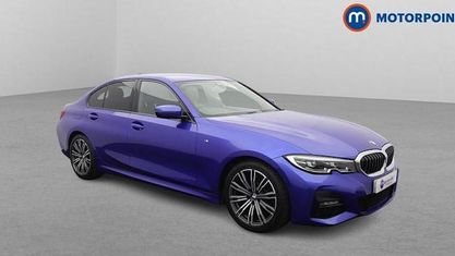 Begagnad BMW 318 M Sport 150 HK (110 kW) 2020 Blå Sedan