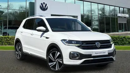 Used VW T-Cross R-line 116 HP (85 kW) 2020 Pure white SUV