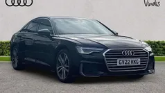 Black Used 2022 Audi A6 S-Line Sedan | £25,237 (Fair price)