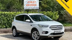 White Used 2018 Ford Kuga Titanium SUV | £9,999 (Fair price)