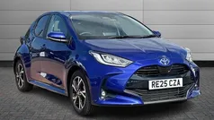 Blue New 2025 Toyota Yaris Hybrid Design Hatchback | £19,999 (Super price)