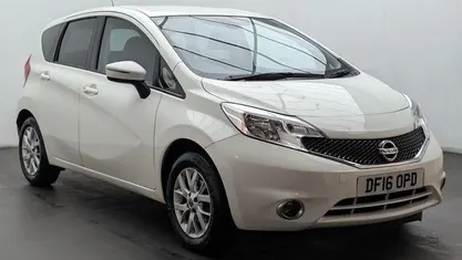 White Used 2016 Nissan Note Acenta Premium Hatchback | £6,950 (Fair price)