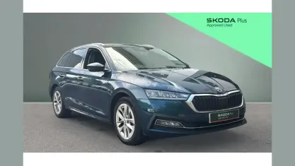 Used Skoda Octavia SE L First Edition 150 HP (110 kW) 2020 Blue Estate