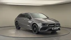 Mountain grey Used 2022 Mercedes CLA250e Shooting Brake AMG line Estate | £27,400 (Fair price)
