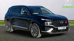 Black Used 2023 Hyundai Santa Fe Ultimate SUV | £28,599 (Fair price)