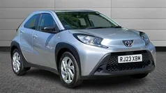 Silver Used 2023 Toyota Aygo PURE Hatchback | £14,395 (Fair price)