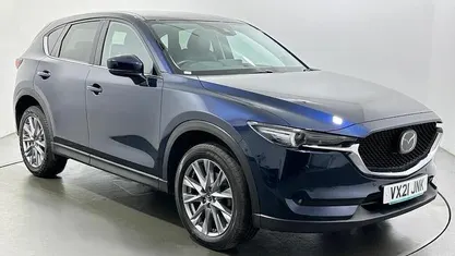 Used Mazda CX-5 Inclusive 150 HP (110 kW) 2021 Blue SUV