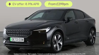 Black Used 2022 Polestar 2 Long Range Single Motor Hatchback | £17,616 (Fair price)