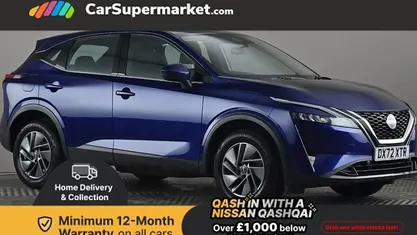 Blue Used 2022 Nissan Qashqai Acenta Premium SUV | £15,197 (Good price)