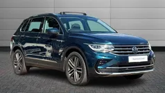 Blue Used 2022 VW Tiguan Elegance SUV | £24,695 (Fair price)
