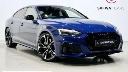 Used Audi A5 Sportback Black Edition 265 HP (194 kW) 2024 Blue Hatchback