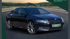 Black Used 2017 Skoda Superb SportLine Hatchback | £13,246 (Fair price)