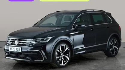 Used VW Tiguan R-line 150 HP (110 kW) 2023 Black SUV